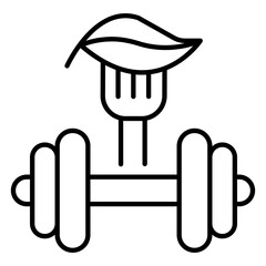 Stay Healthy Vector Icon for Immune Support