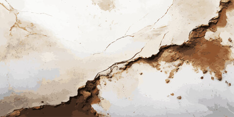  digitally created abstract image featuring cracked marble with beige and white tones, accented by lines, creating a textured and artistic surface tile background.