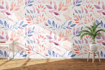 vintage wallpaper with flowers