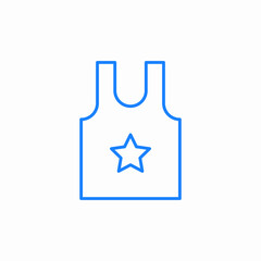 top tank icon sign vector