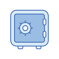 In Safe Room Vector icon