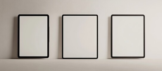 Blank Digital Tablets