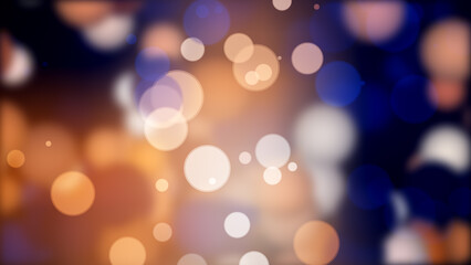 Fototapeta premium 4K colorful blurred background with bokeh lights.