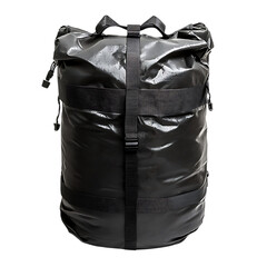 Rugged Waterproof Dry Bag with Heavy Duty Construct Isolated on Transparent Background