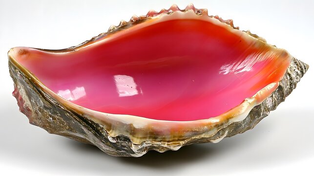 Stunning Pink Queen Conch Shell Ocean Seashell Tropical Beach Decor