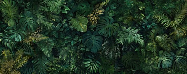 Fototapeta premium Lush Tropical Foliage (14)