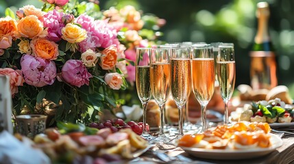 Stylish Outdoor Dining Setup for Special Occasions