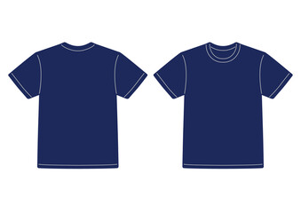 Tシャツ　ネイビー　紺