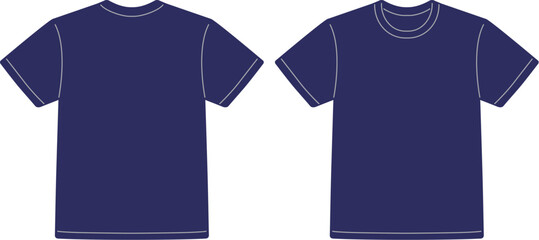 Tシャツ　ネイビー　紺