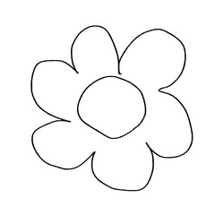 Children's drawings. Elements for the design of banners, wallpapers, products for children. Drawing for kindergarten. Kids doodle set on transparent background