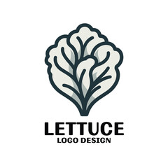Lettuce Vector Logo Design