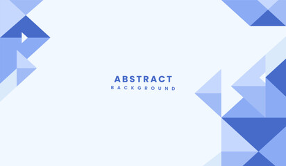 Simple blue color background vector for business