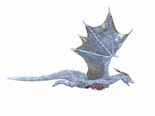 ドラゴン　3DCGレンダリング