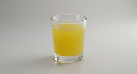 Refreshing Citrus Delight: A Glass of Sunny Orange Juice for Healthy Living