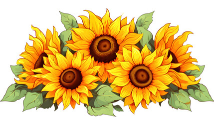 Naklejka premium Rustic Sunflower Plant with Weathered Petals - Natural Beauty in Grunge Style