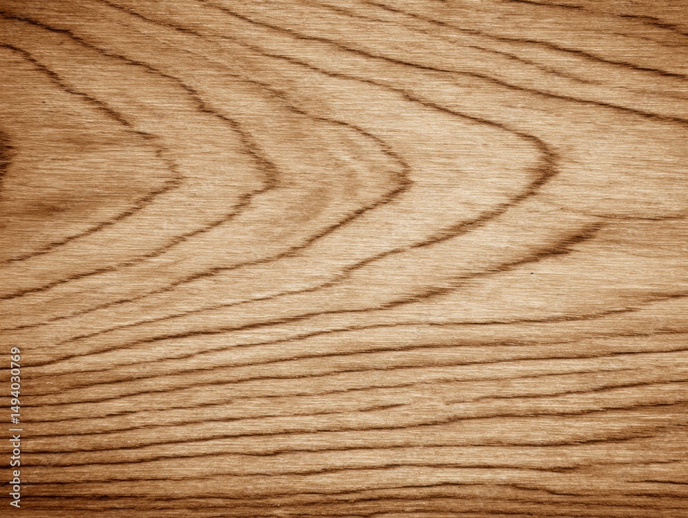 Aufkleber close up of wood grain texture showing natural patterns in warm brown tones for background or design