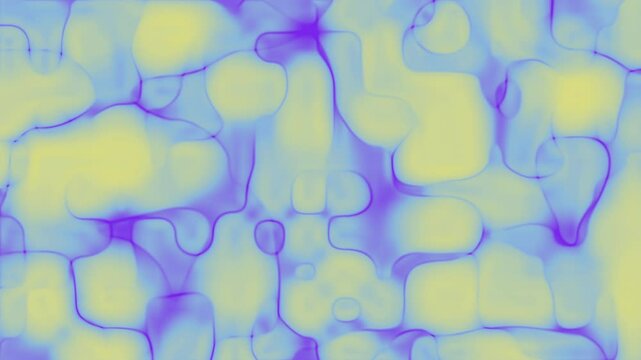 Abstract purple and yellow pattern suitable for backgrounds, packaging, textiles, and stationery design projects that require a vibrant and modern aesthetic.