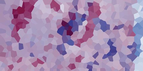 Abstract geometric mosaic with cool tones and color variations for digital design and artistic expression