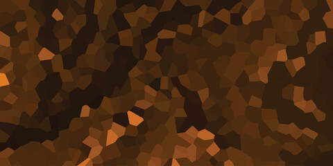 Fototapeta premium Abstract mosaic background in earthy tones with geometric polygonal texture for digital art and design projects