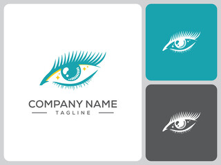 vector logo beauty eyelid