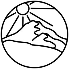 mountain design concept