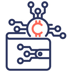 Crypto Wallet Icon