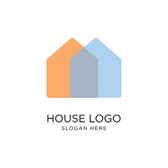 House Logo Design Graphic Vector 