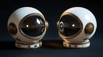 Space Helmet Suit Astronaut Equipment Front View Free PNG and Clipart