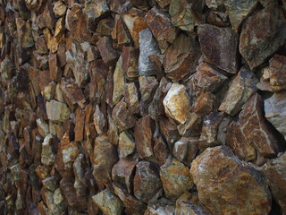 Big rocks in a full frame vintage background