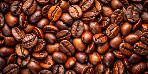 Obraz premium coffee beans background