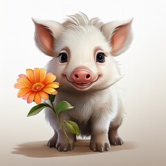Niedliches kleines Schweinchen