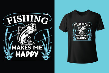 fishing t-shirt design, fishing vector typography t-shirt design.