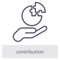 Contribution Element For Design Graphic