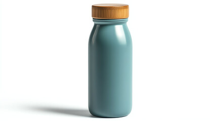 Eco-Friendly Water Bottle with Bamboo Lid Sustainable Hydration Solution