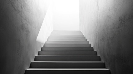 Ascending to luminosity: A monochrome staircase to brighter perspectives