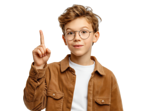 young business woman showing thumbs up