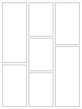 7 panel vertical comic layout
