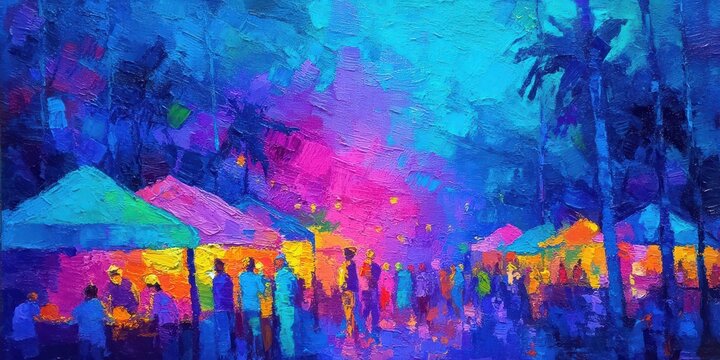 March&eacute; nocturne tropical