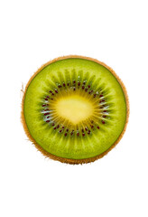 Sliced Kiwi Fruit Halved in Half Perfect for Healthy Snack or Refreshing Smoothie Ingredient - Fresh Organic Kiwifruit Halved  transparent png