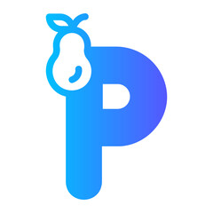 Letter p