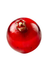 Stunning Cranberry Red Glossy Fruit with Vibrant Shine and Rich Color in Natural Light Photography Captured Professionally  transparent png