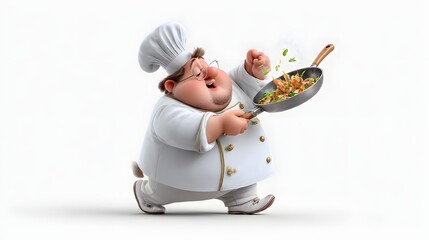 chef with a spoon