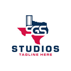 texas film studio industry logo with letters SG
