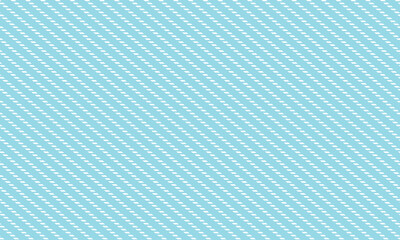 斜めに傾いた白い破線のストライプが並ぶ水色の背景
