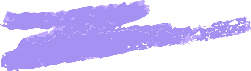 Periwinkle paint brush element