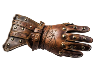 Medieval Leather Gauntlet