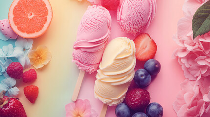 Pink Bliss &ndash; Sweet Celebration for National Ice Cream Day