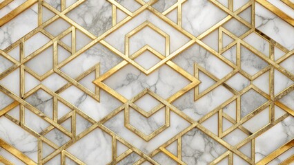 Intricate marble pattern with gold accents on a neutral background