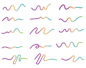 Sound waves vector illustration