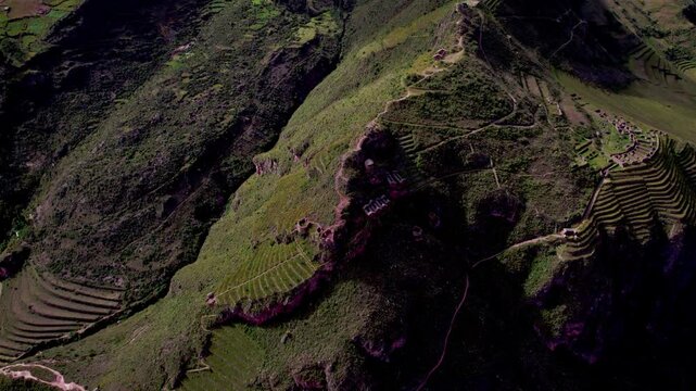 Pisac is an Archaeological Complex, one of the Most Important and Visited in the Sacred Valley of the Incas, in Cusco, Peru